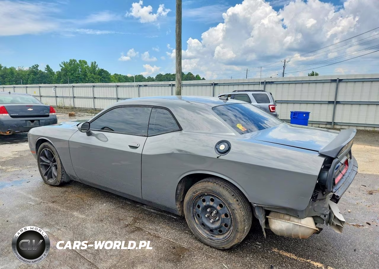 2017 Dodge Challenger Sxt VIN:2C3CDZAG7HH536280 - 2