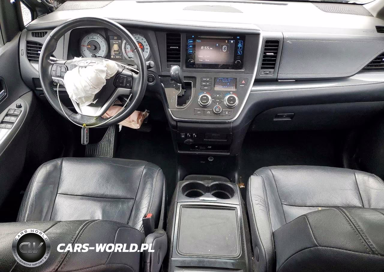 2017 Toyota Sienna Se VIN:5TDXZ3DC4HS779261 - 8