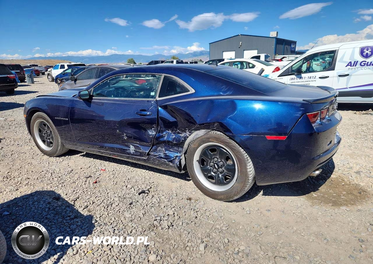 2012 Chevrolet Camaro Ls VIN:2G1FE1E37C9201577 - 2