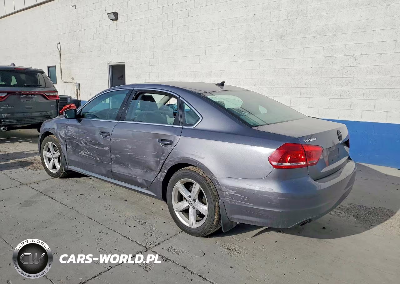 2013 Volkswagen Passat Se VIN:1VWBN7A36DC141314 - 2