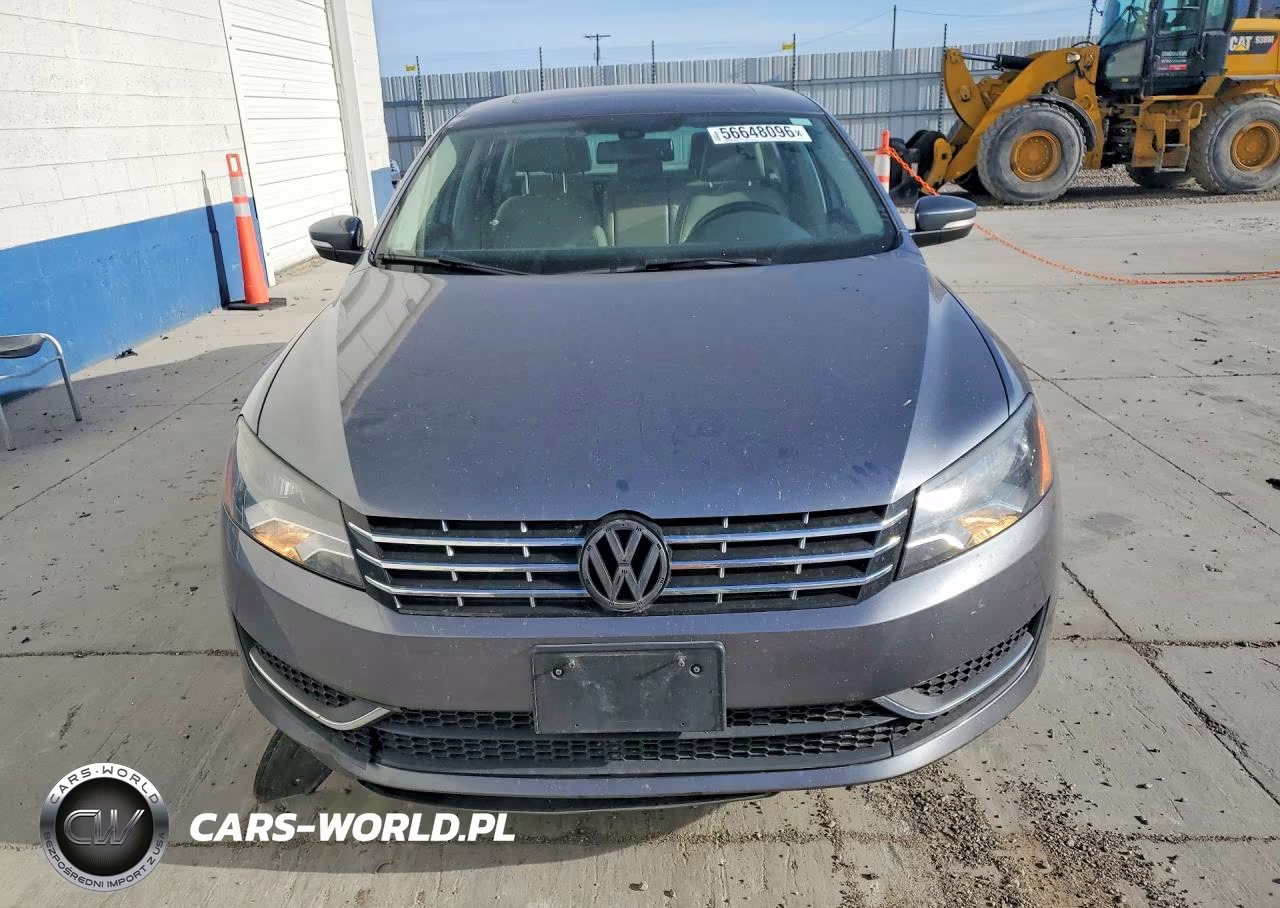 2013 Volkswagen Passat Se VIN:1VWBN7A36DC141314 - 5