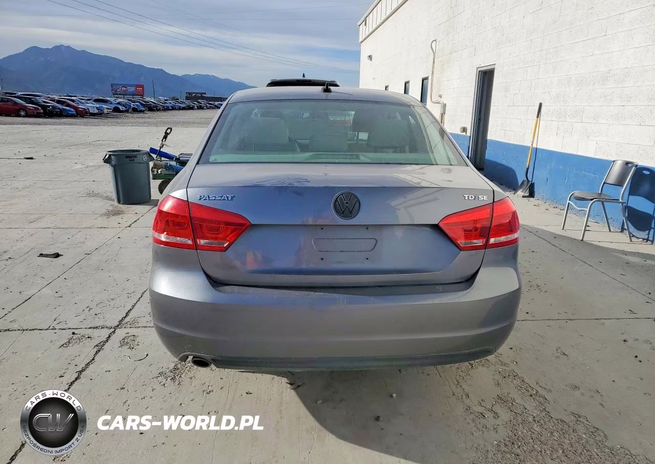 2013 Volkswagen Passat Se VIN:1VWBN7A36DC141314 - 6