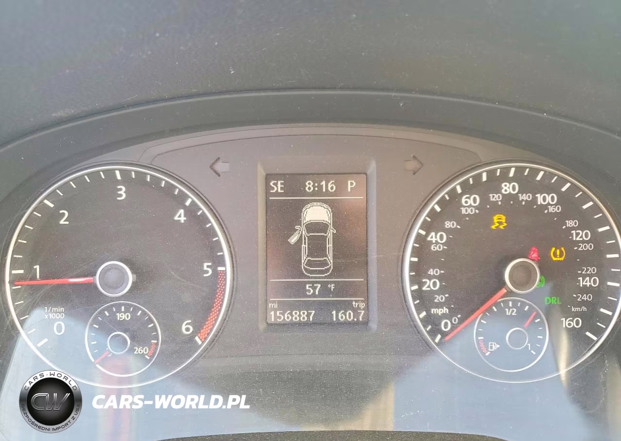 2013 Volkswagen Passat Se VIN:1VWBN7A36DC141314 - 9