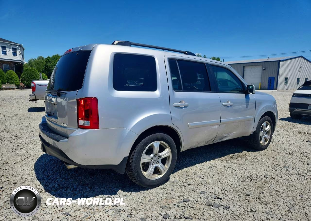 2015 Honda Pilot Exln VIN:5FNYF4H78FB006035 - 3