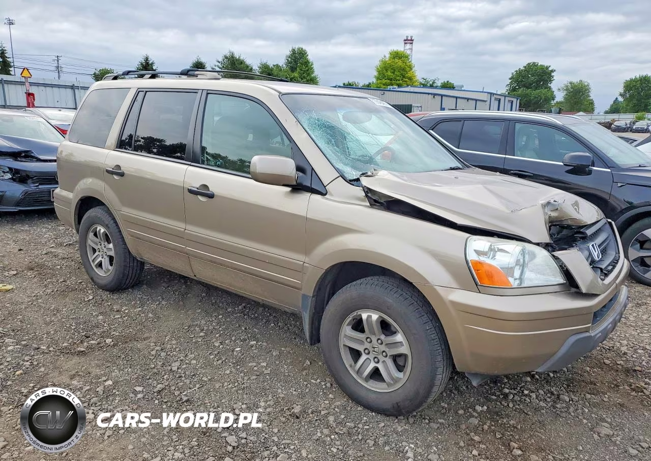 2005 Honda Pilot Ex VIN:5FNYF18485B052838 - 4