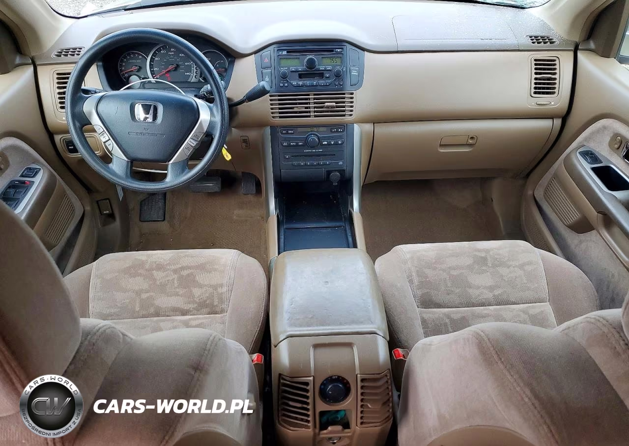 2005 Honda Pilot Ex VIN:5FNYF18485B052838 - 8
