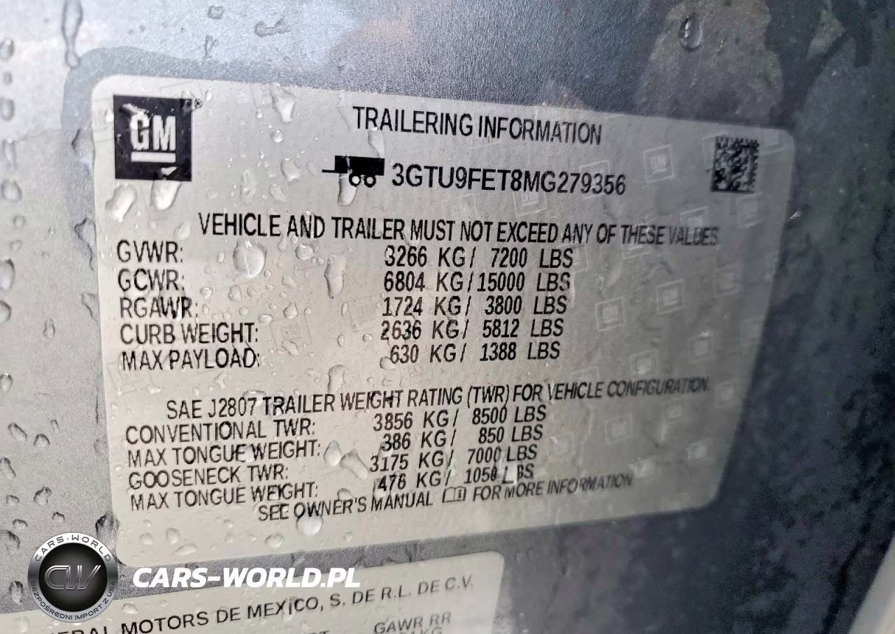 2021 GMC Sierra K1500 Denali VIN:3GTU9FET8MG279356 - 13