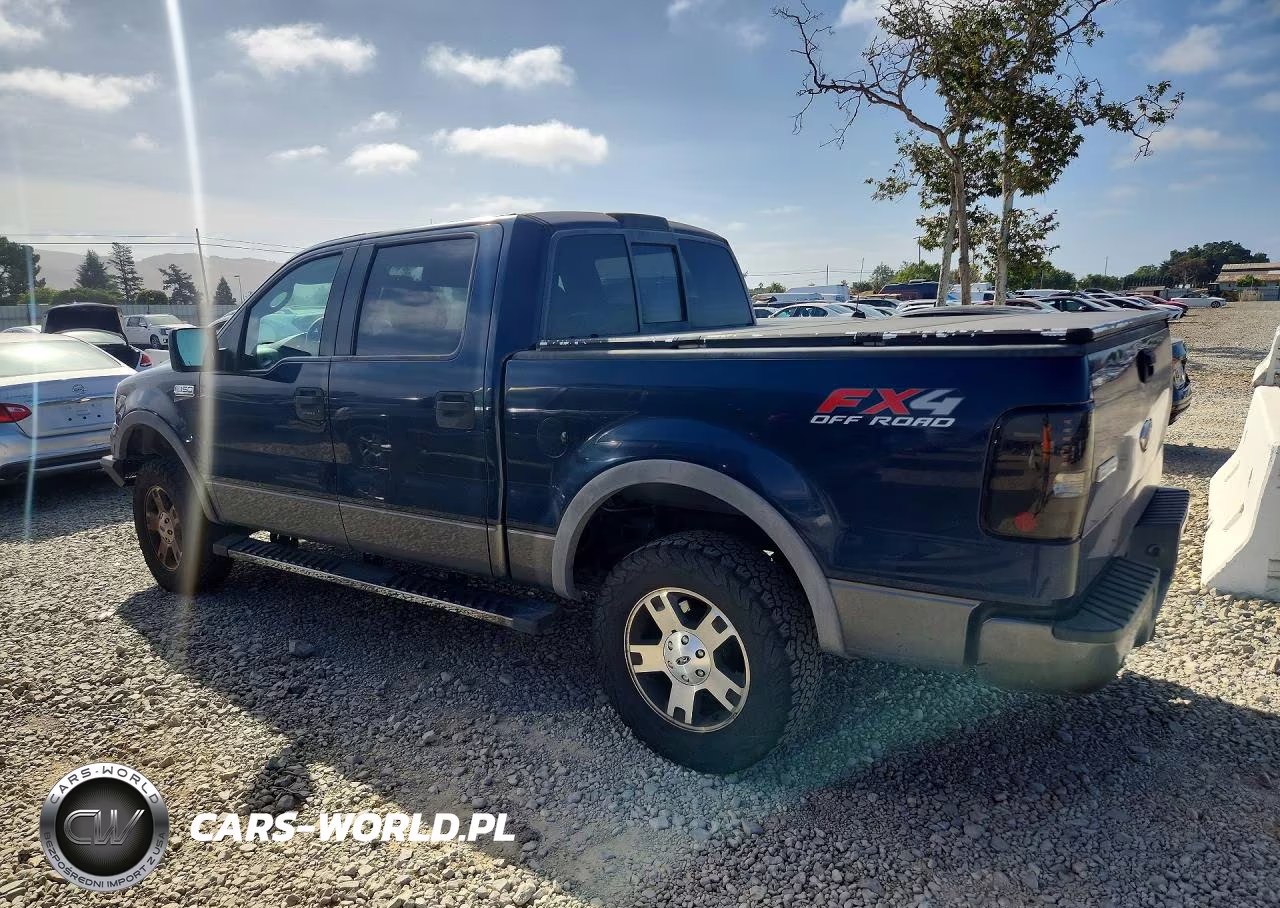 2005 Ford F150 Supercrew VIN:1FTPW14575FA67840 - 2