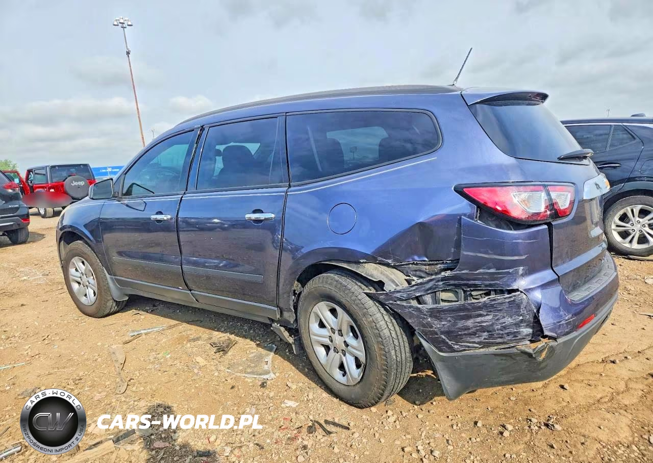 2013 Chevrolet Traverse Ls VIN:1GNKRFED1DJ109846 - 2