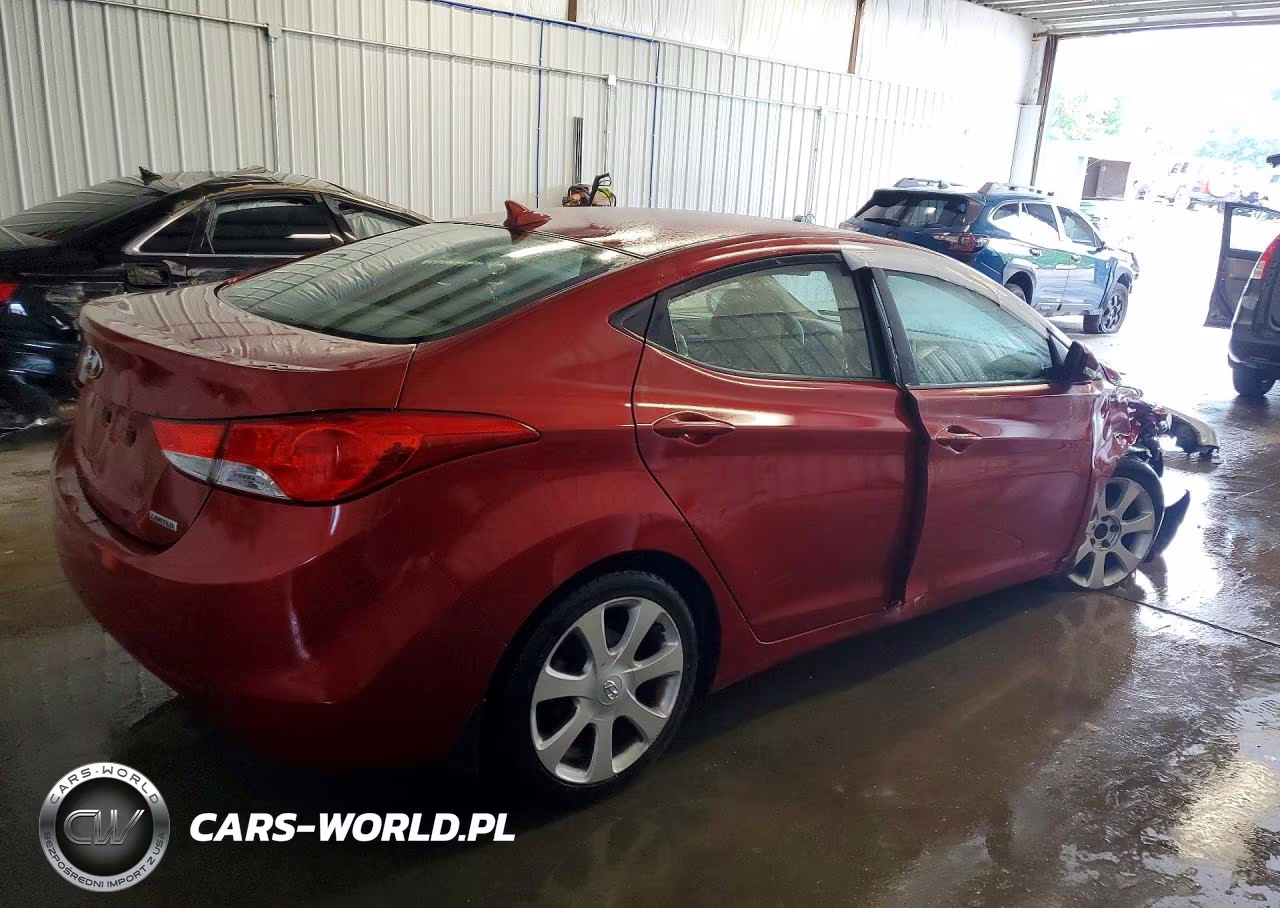 2012 Hyundai Elantra Limited VIN:KMHDH4AEXCU357092 - 3