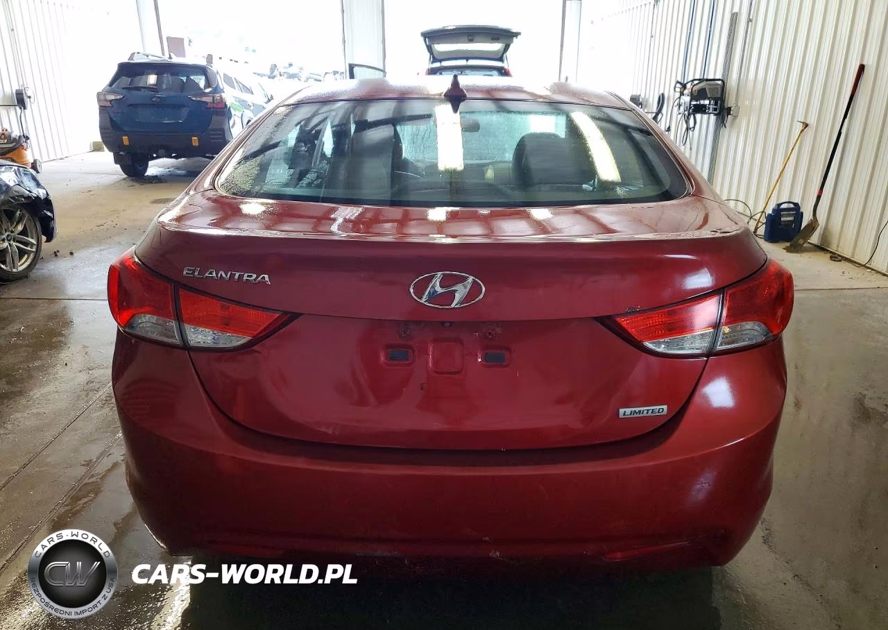2012 Hyundai Elantra Limited VIN:KMHDH4AEXCU357092 - 6