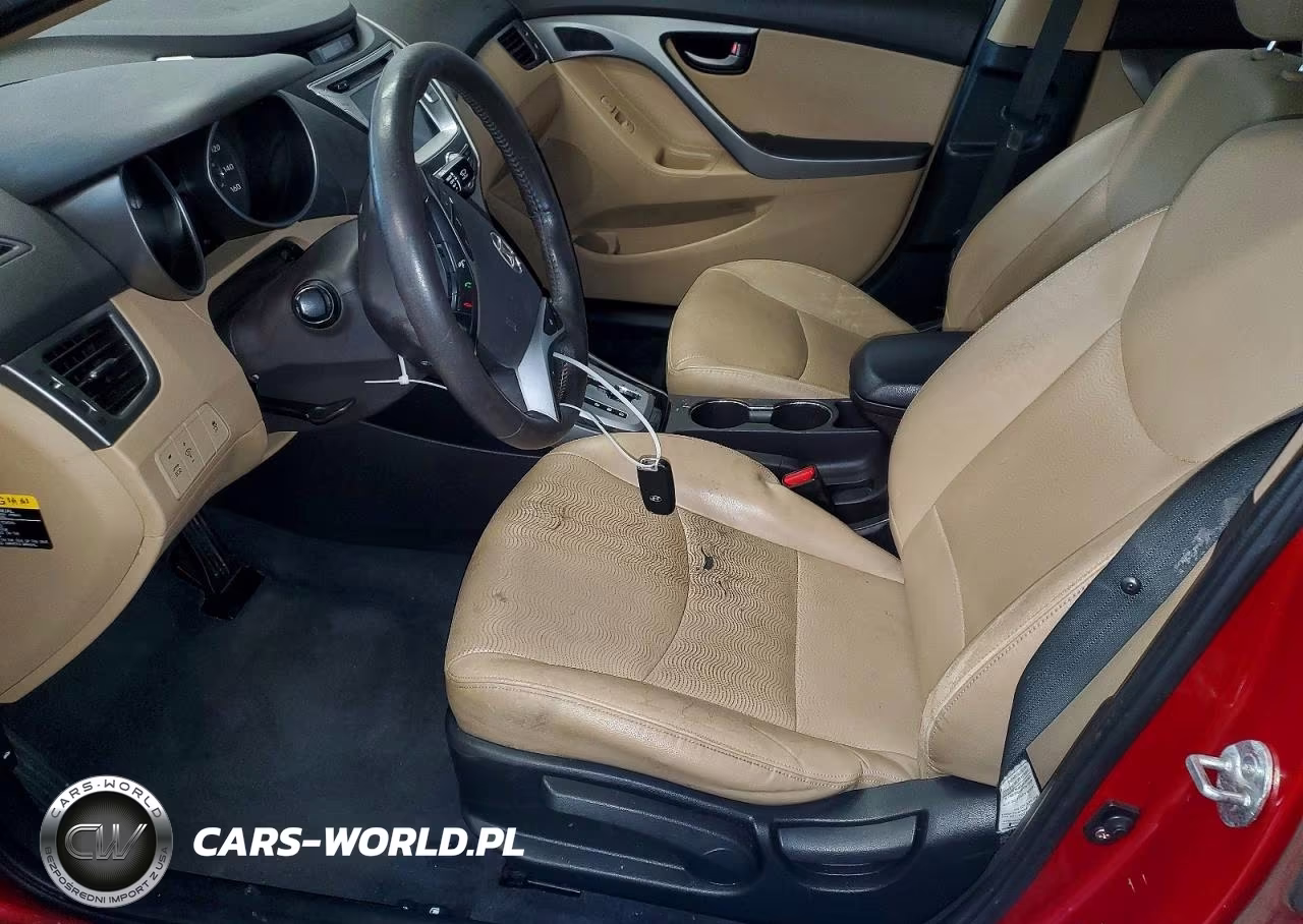2012 Hyundai Elantra Limited VIN:KMHDH4AEXCU357092 - 7