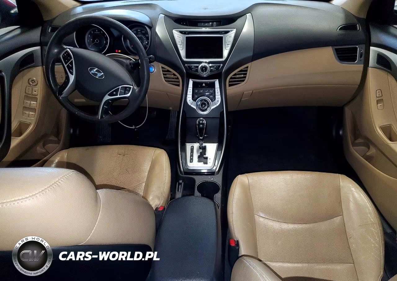 2012 Hyundai Elantra Limited VIN:KMHDH4AEXCU357092 - 8