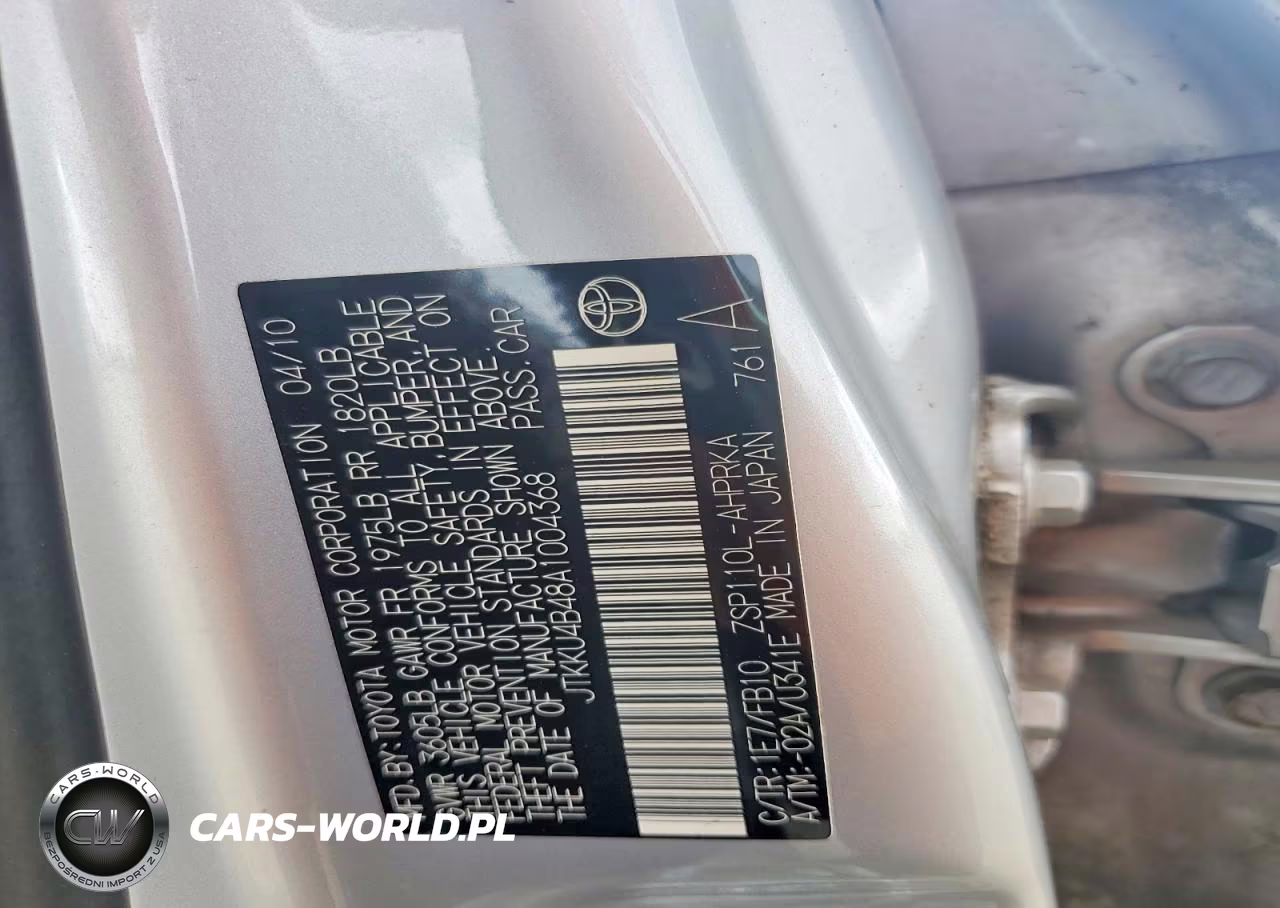 2010 Scion Xd Base VIN:JTKKU4B48A1004368 - 12