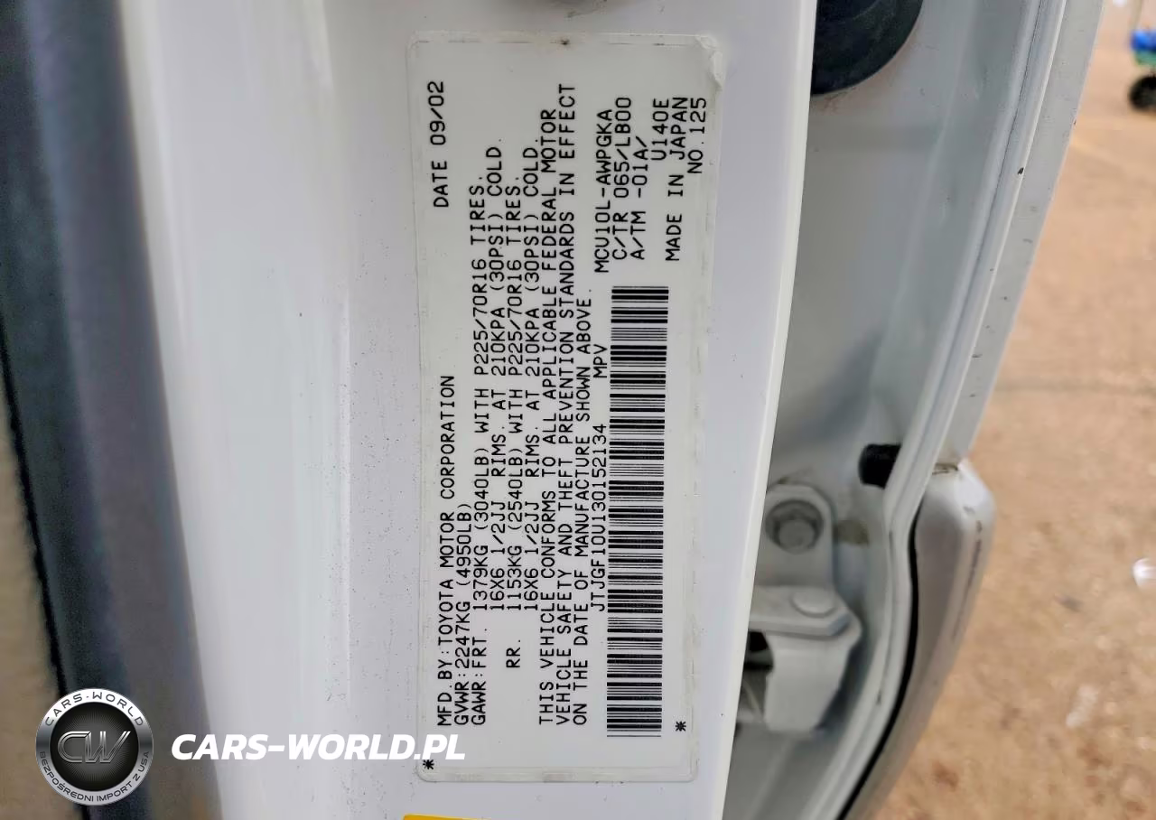 2003 Lexus Rx 300 VIN:JTJGF10U130152134 - 12
