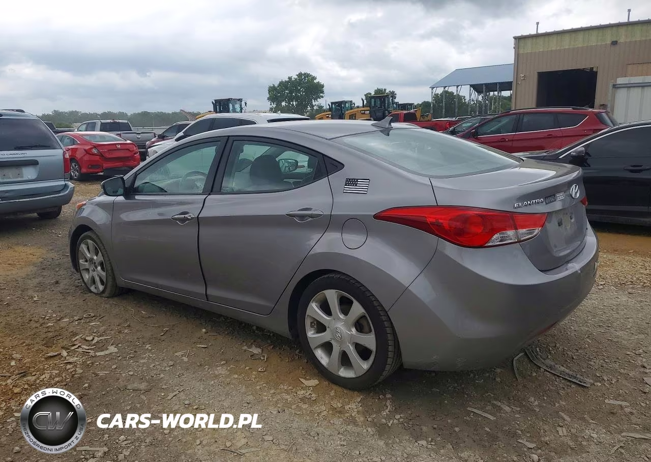2011 Hyundai Elantra Limited VIN:KMHDH4AE1BU146099 - 2