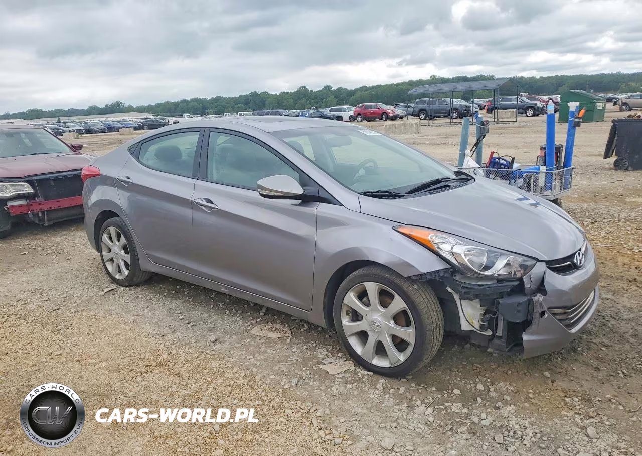 2011 Hyundai Elantra Limited VIN:KMHDH4AE1BU146099 - 4