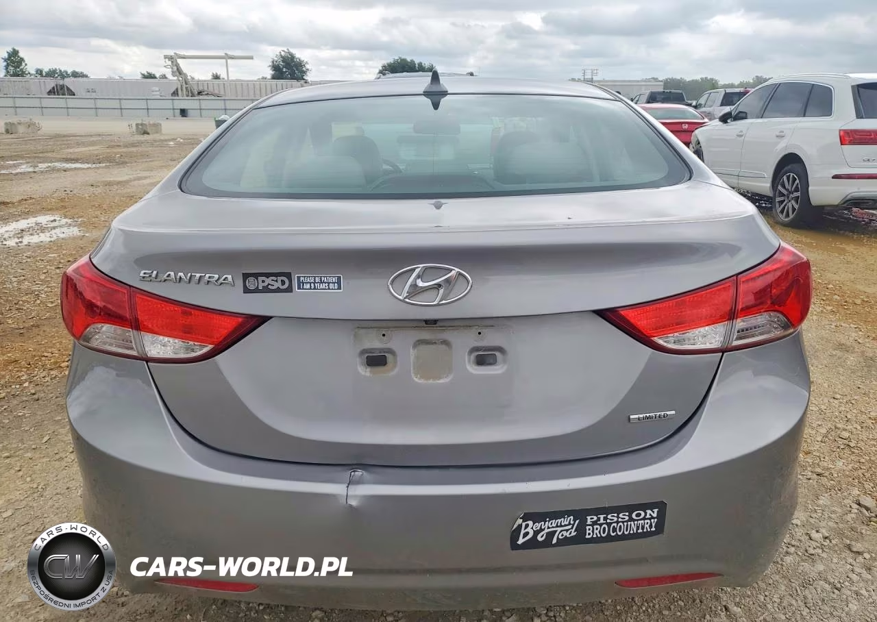 2011 Hyundai Elantra Limited VIN:KMHDH4AE1BU146099 - 6