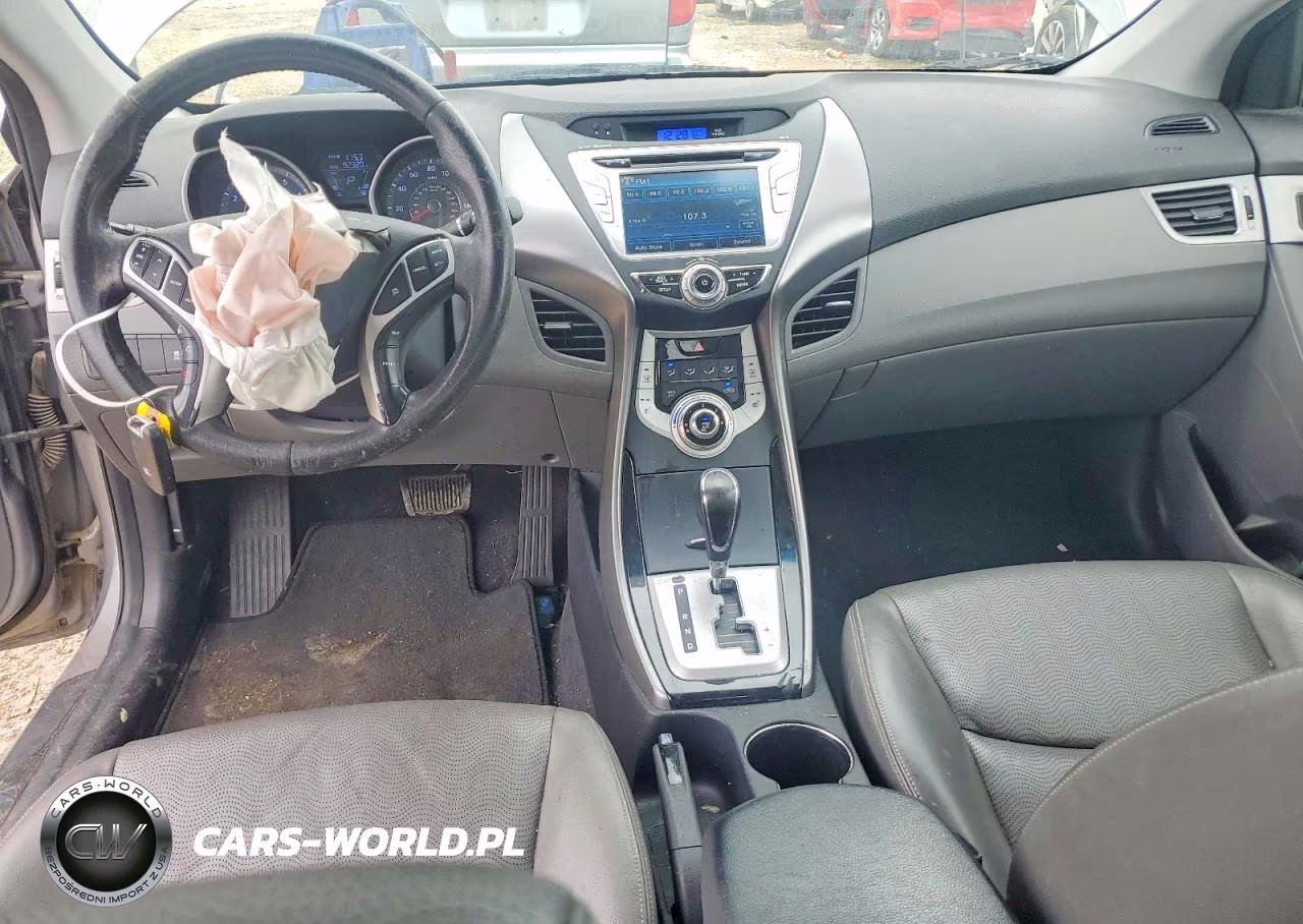 2011 Hyundai Elantra Limited VIN:KMHDH4AE1BU146099 - 8
