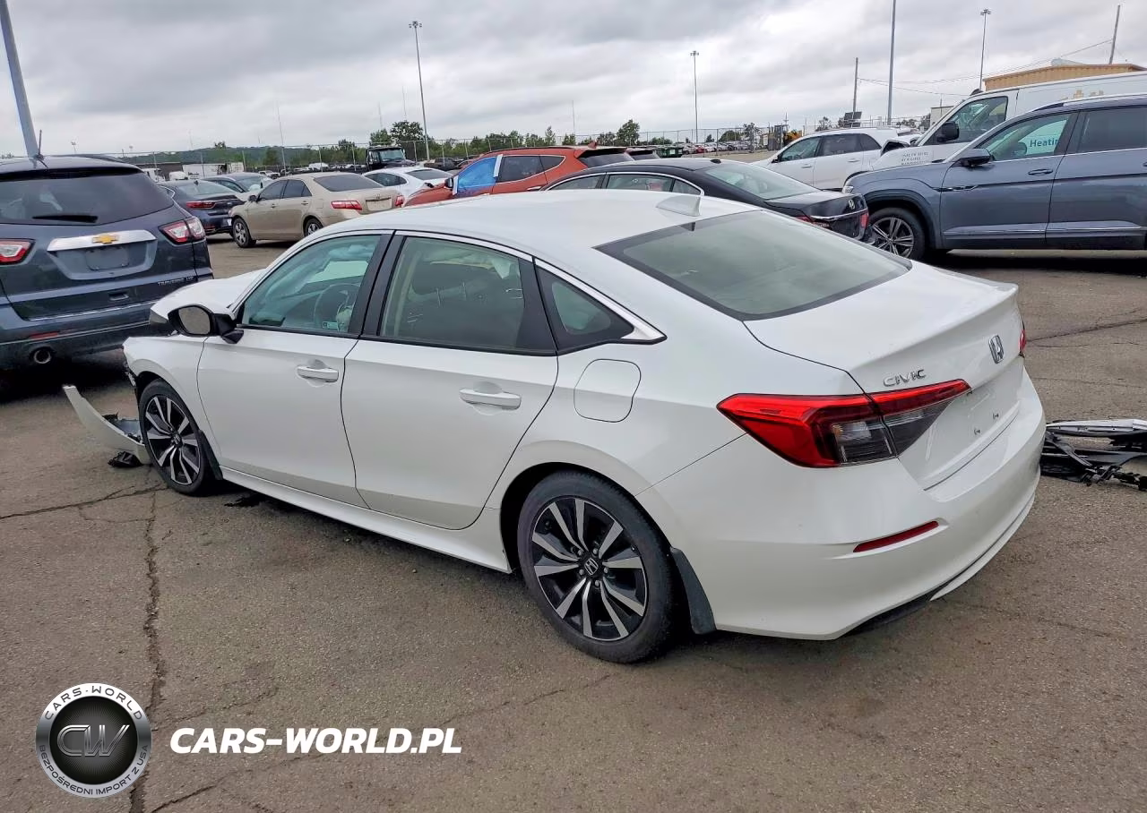 2022 Honda Civic Ex VIN:JHMFE1F73NX003476 - 2