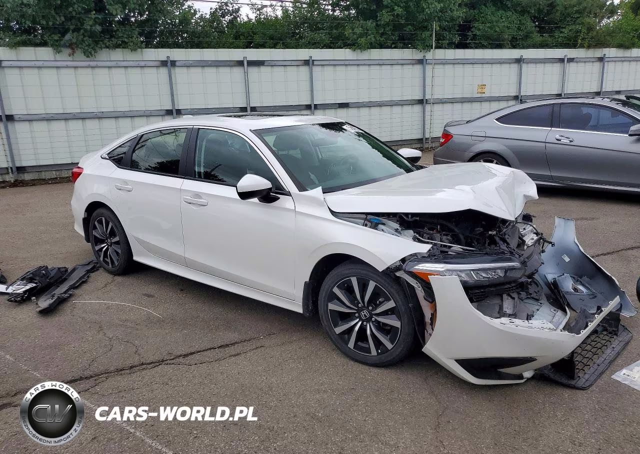 2022 Honda Civic Ex VIN:JHMFE1F73NX003476 - 4
