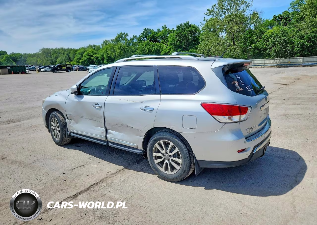 2015 Nissan Pathfinder Sl VIN:5N1AR2MM5FC638377 - 2