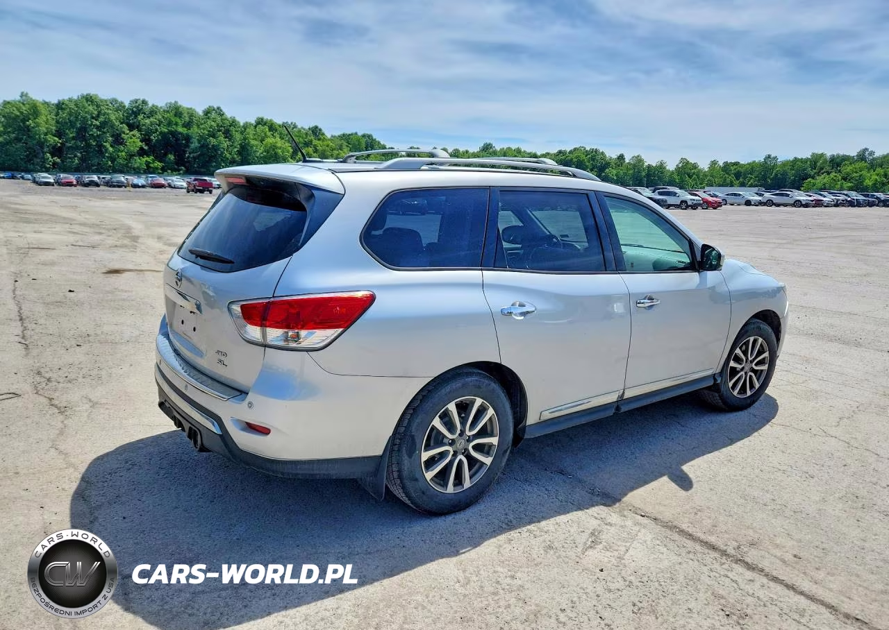 2015 Nissan Pathfinder Sl VIN:5N1AR2MM5FC638377 - 3