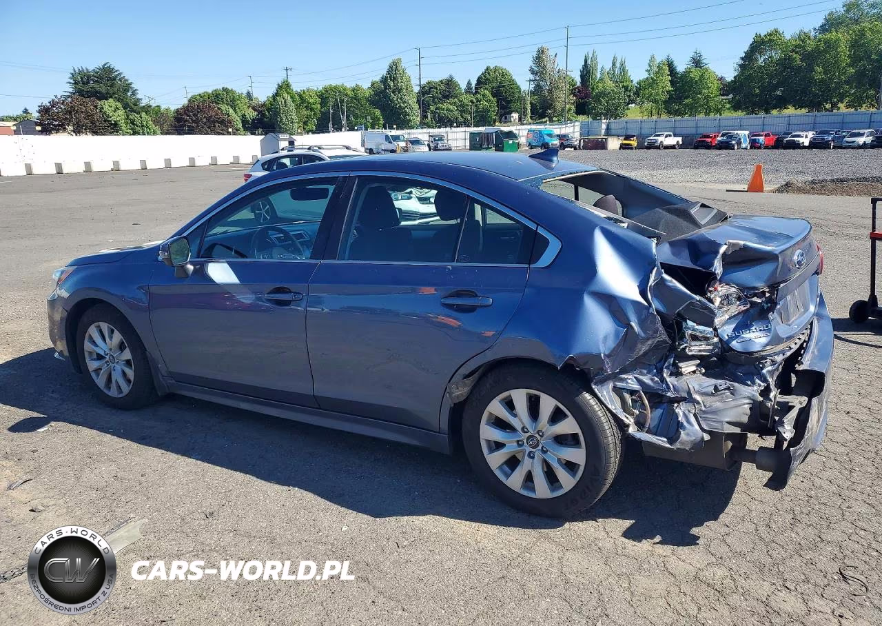 2017 Subaru Legacy 2.5I Premium VIN:4S3BNAH68H3034187 - 2