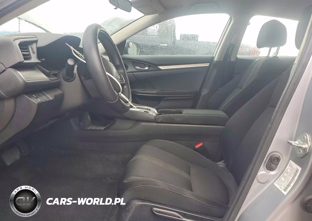 2018 Honda Civic Lx VIN:2HGFC2F53JH601143 - 7