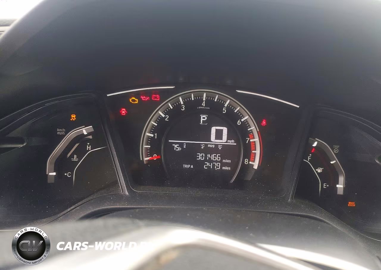 2018 Honda Civic Lx VIN:2HGFC2F53JH601143 - 9