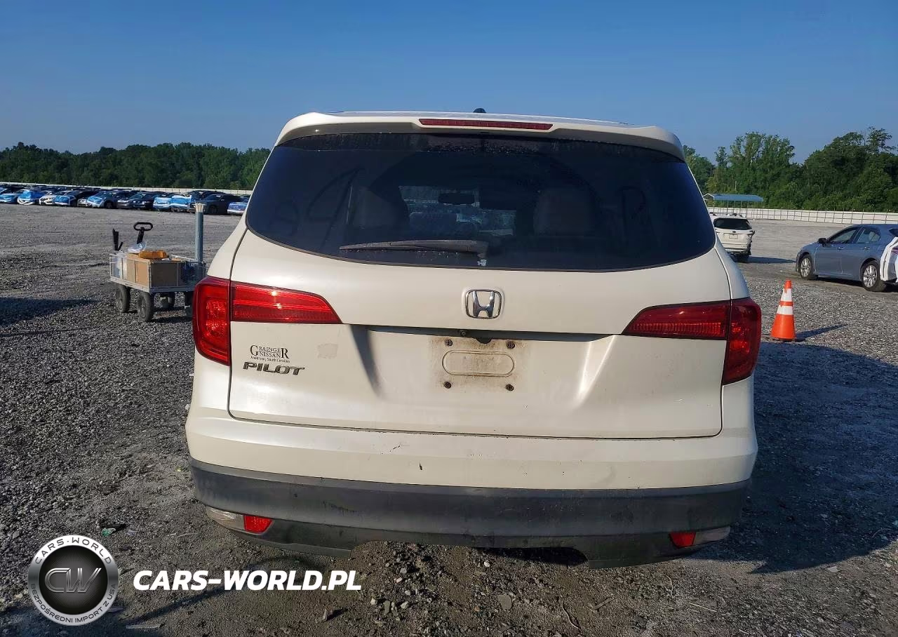 2016 Honda Pilot Exl VIN:5FNYF5H83GB017346 - 6