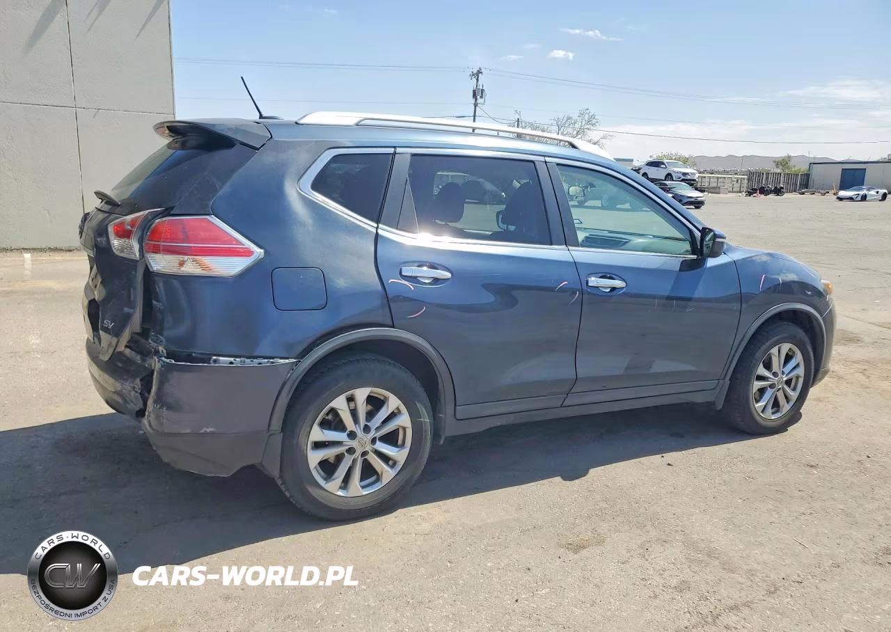 2015 Nissan Rogue Sv VIN:KNMAT2MT4FP525042 - 3