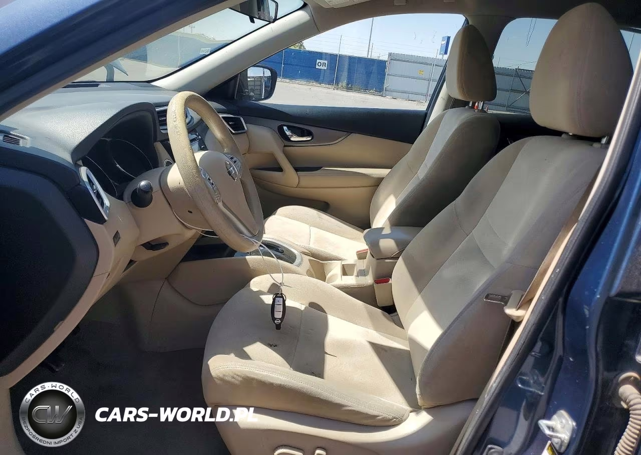 2015 Nissan Rogue Sv VIN:KNMAT2MT4FP525042 - 7
