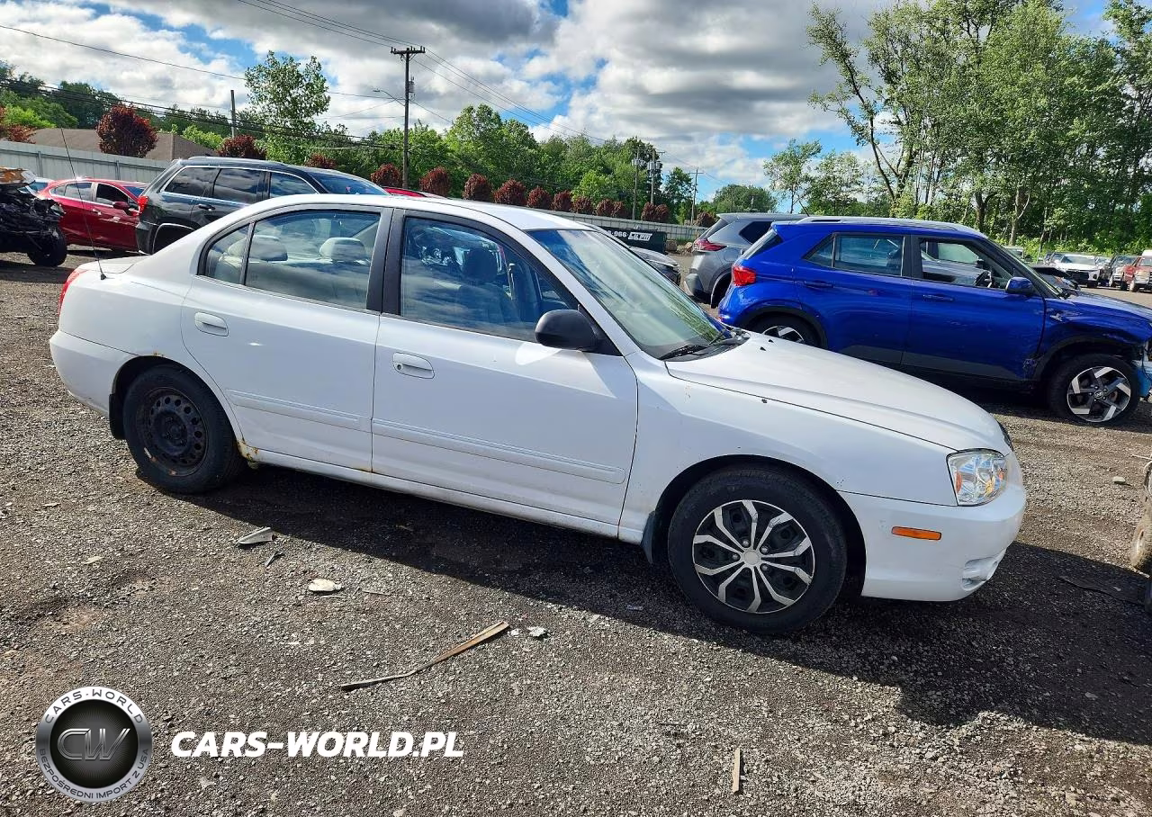 2005 Hyundai Elantra Gls VIN:KMHDN46D45U196752 - 4