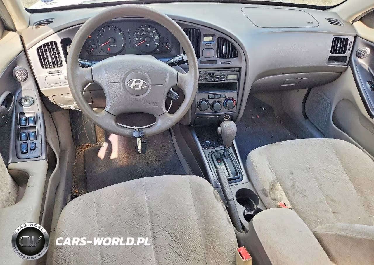2005 Hyundai Elantra Gls VIN:KMHDN46D45U196752 - 8
