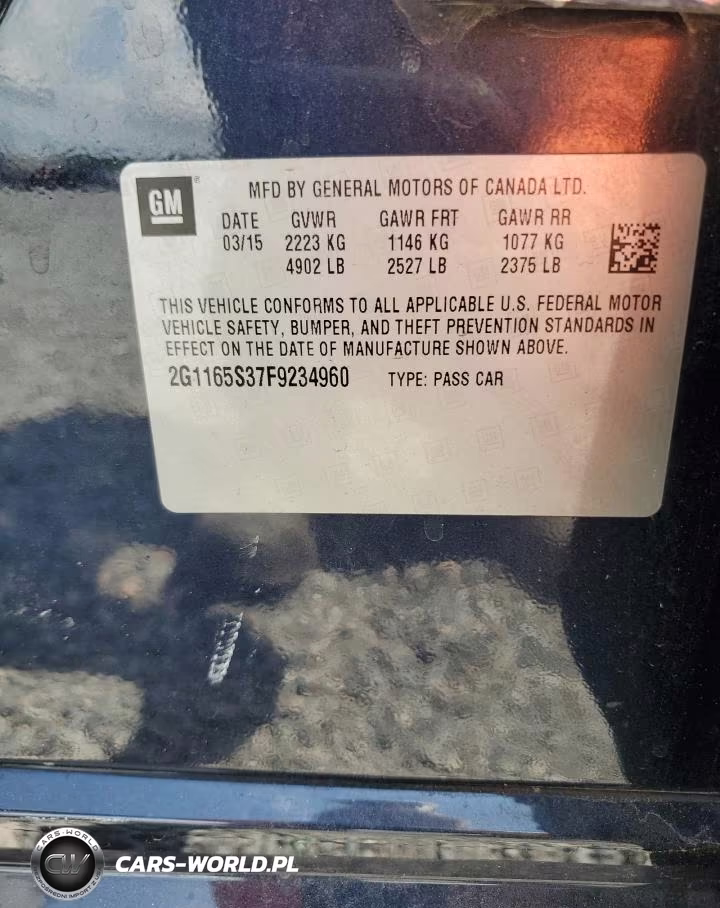 2015 Chevrolet Impala Ltz VIN:2G1165S37F9234960 - 12