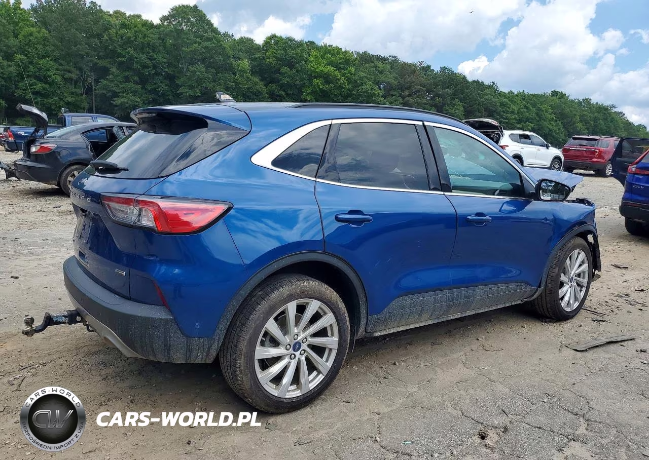 2022 Ford Escape Titanium VIN:1FMCU0DZ4NUA93465 - 3