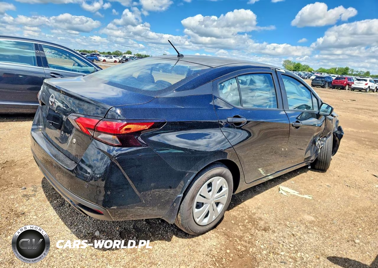 2025 Nissan Versa S VIN:3N1CN8DV5SL858589 - 3