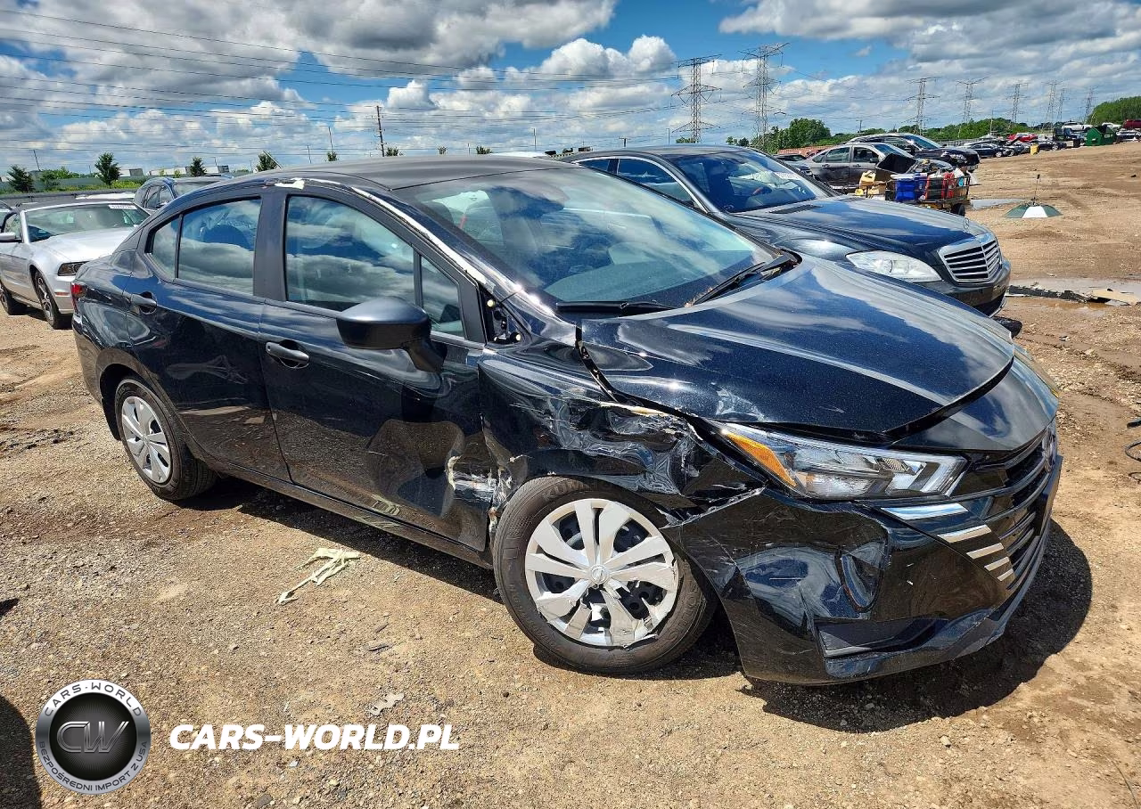 2025 Nissan Versa S VIN:3N1CN8DV5SL858589 - 4