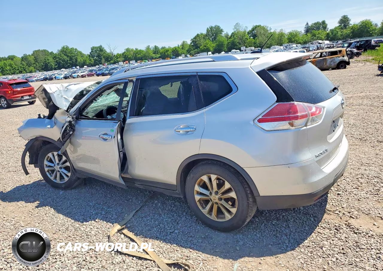 2015 Nissan Rogue Sv VIN:KNMAT2MV0FP519191 - 2
