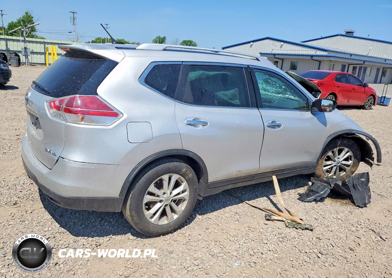 2015 Nissan Rogue Sv VIN:KNMAT2MV0FP519191 - 3