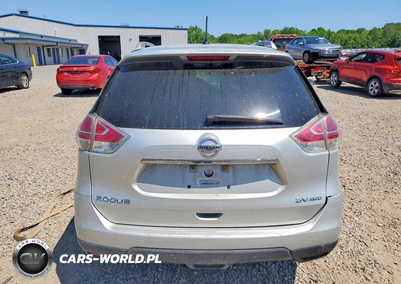 2015 Nissan Rogue Sv VIN:KNMAT2MV0FP519191 - 6