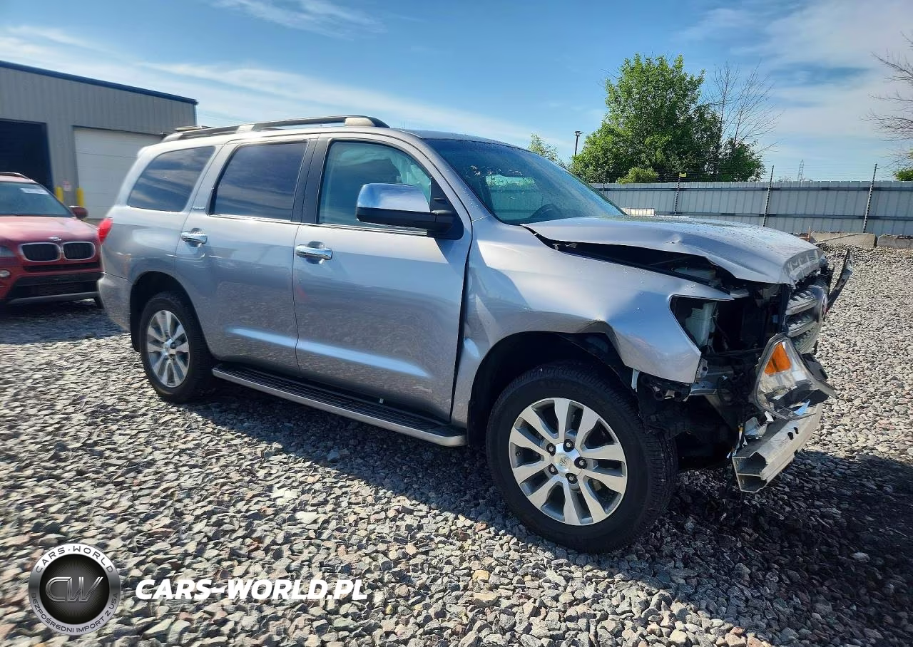 2017 Toyota Sequoia Limited VIN:5TDJW5G1XHS149801 - 4