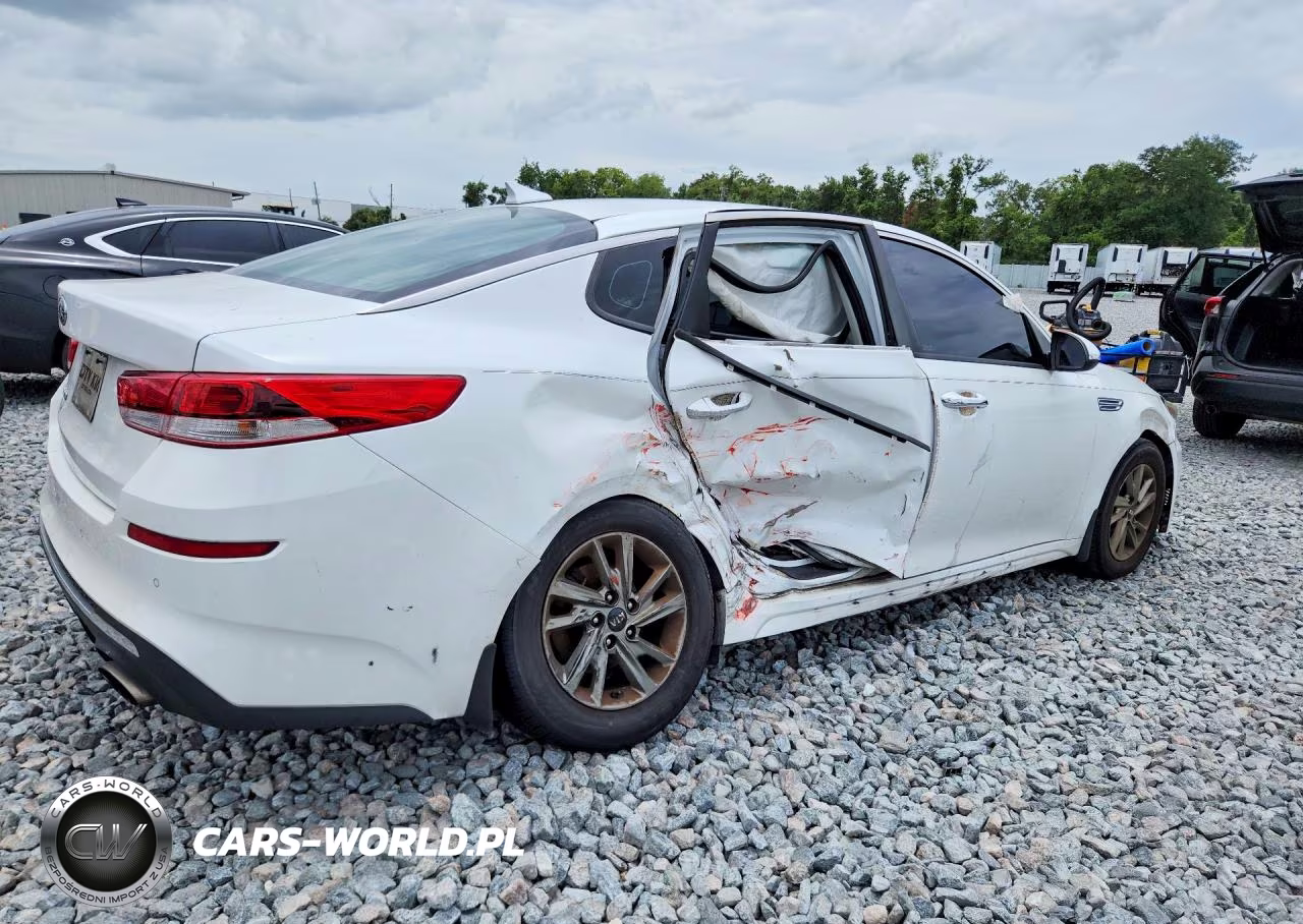 2019 Kia Optima Lx VIN:5XXGT4L37KG320405 - 3