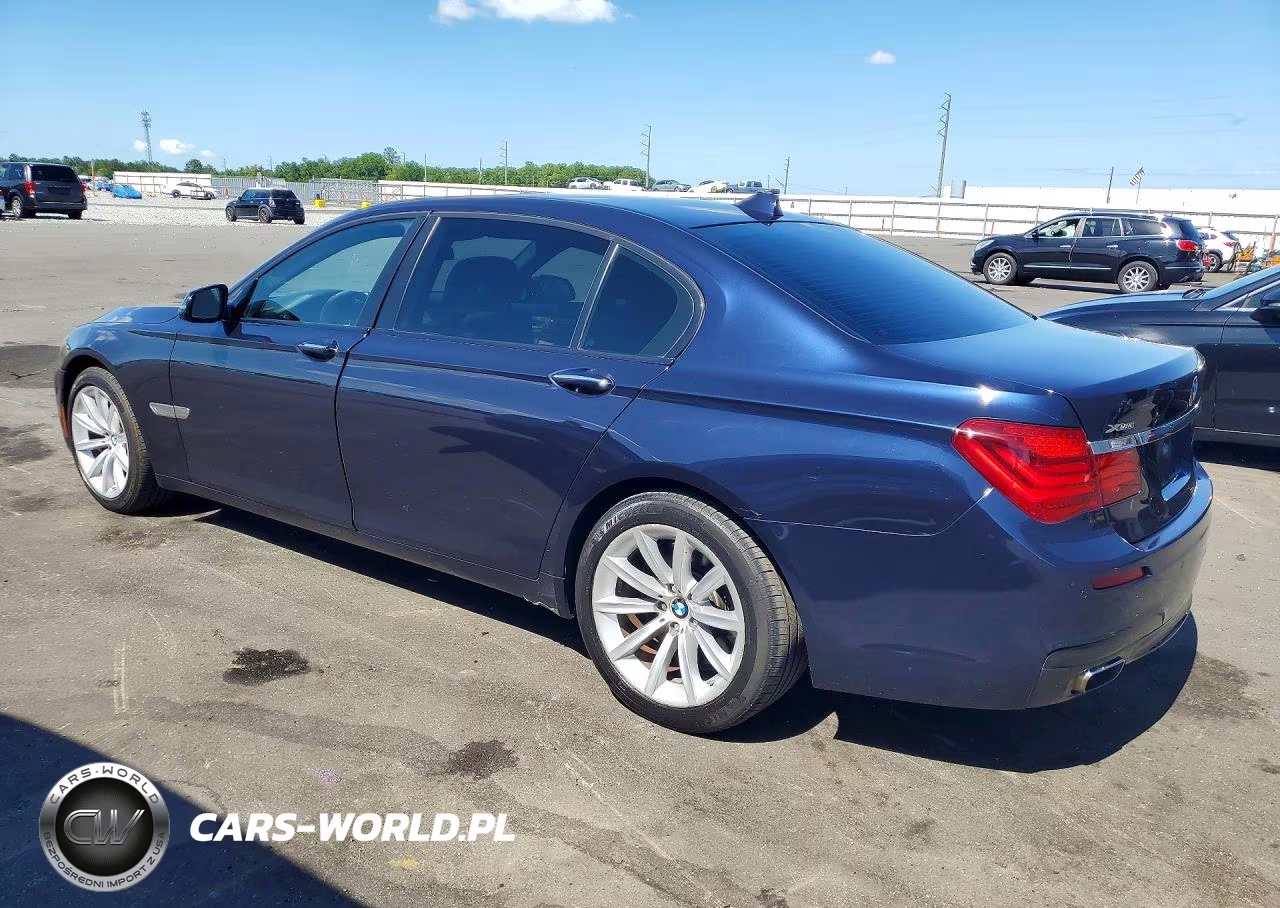 2014 BMW 750 Lxi VIN:WBAYF8C59ED141850 - 2