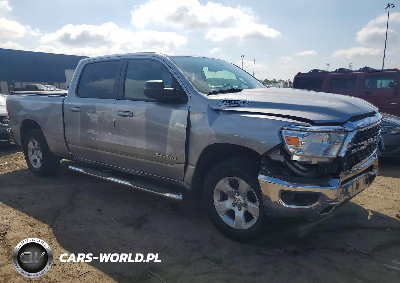 2022 Ram 1500 Big Horn VIN:1C6SRFMT8NN223619 - 4