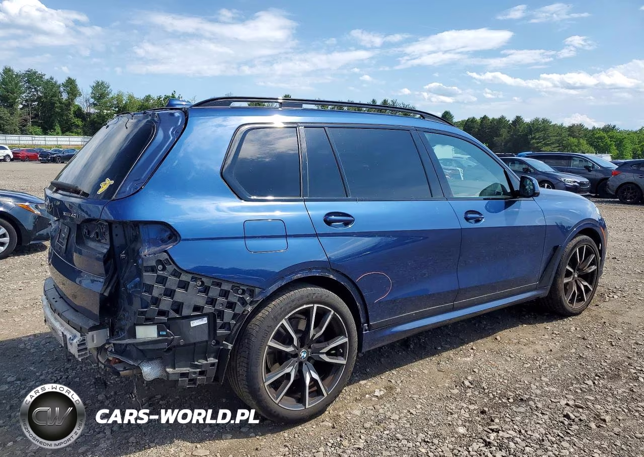 2022 BMW X7 xDrive40I VIN:5UXCW2C03N9K91100 - 3