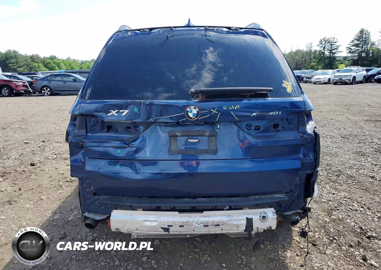 2022 BMW X7 xDrive40I VIN:5UXCW2C03N9K91100 - 6