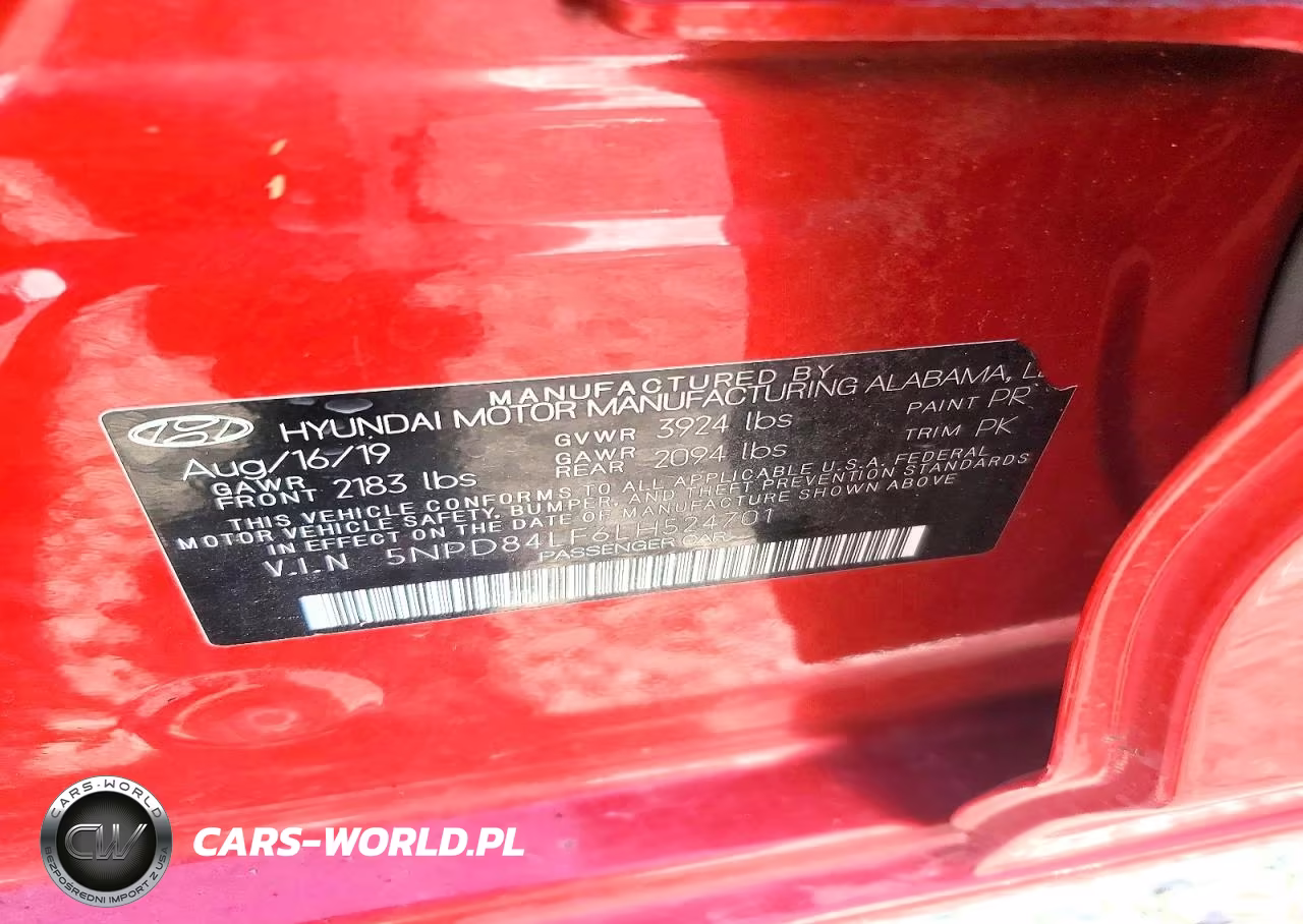 2020 Hyundai Elantra Sel VIN:5NPD84LF6LH524701 - 12