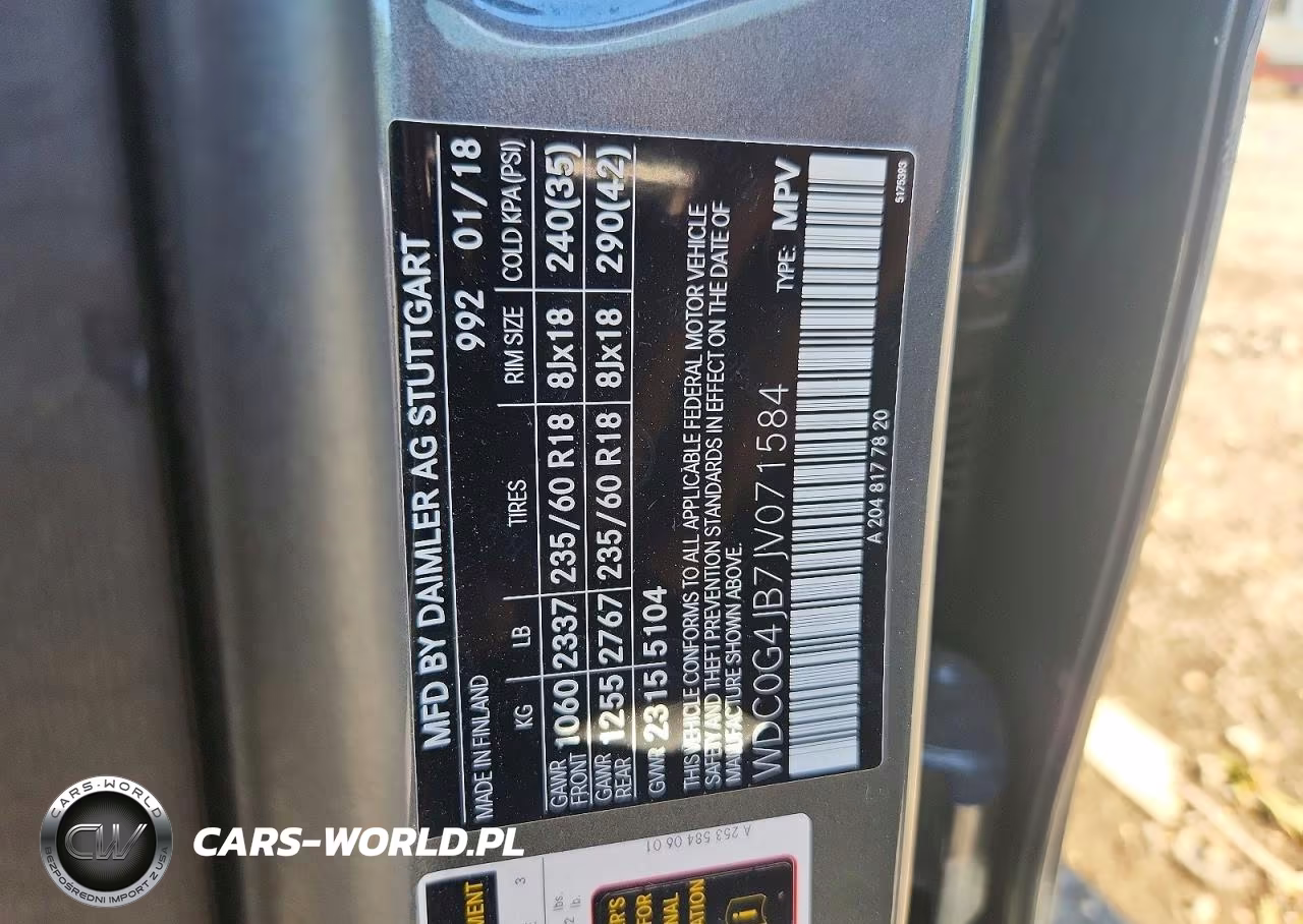 2018 Mercedes-Benz Glc 300 VIN:WDC0G4JB7JV071584 - 13